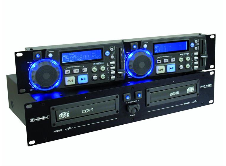OMNITRONIC XCP-2800 Dual CD player